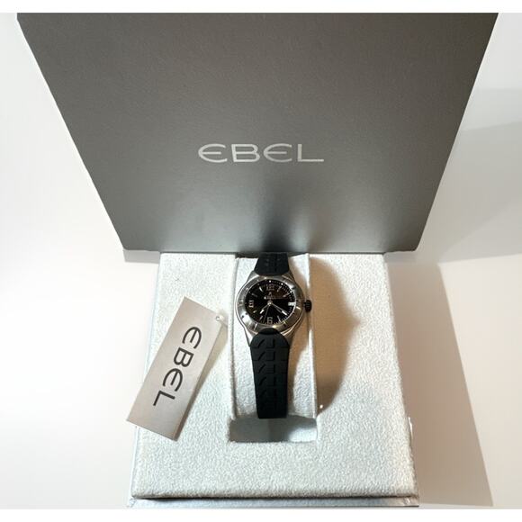 NEW Ebel E-Type Women\'s Watch Steel Quartz 9087C21 Stainless 27503767 w/ORG box main image 12